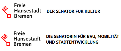 Logos: Der Senator für Kultur; SBMS